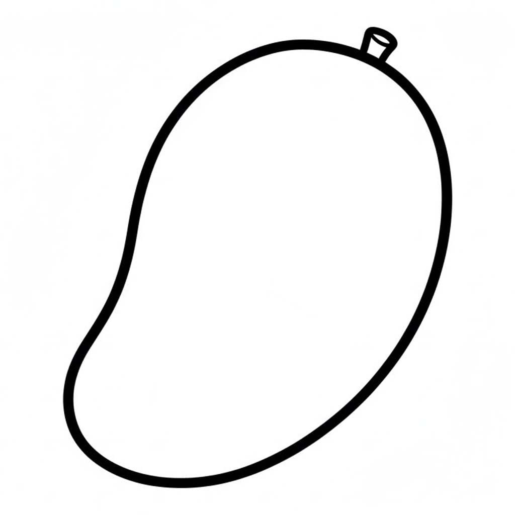 Çizmek Mango 1 Boyama Sayfası