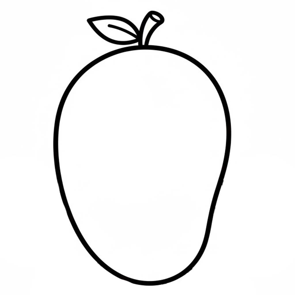 Çizmek Mango 3 Boyama Sayfası