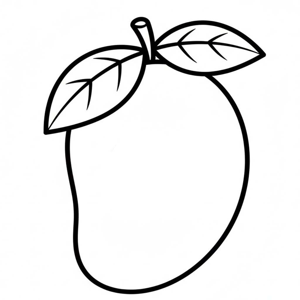 Çizmek Mango 4 Boyama Sayfası