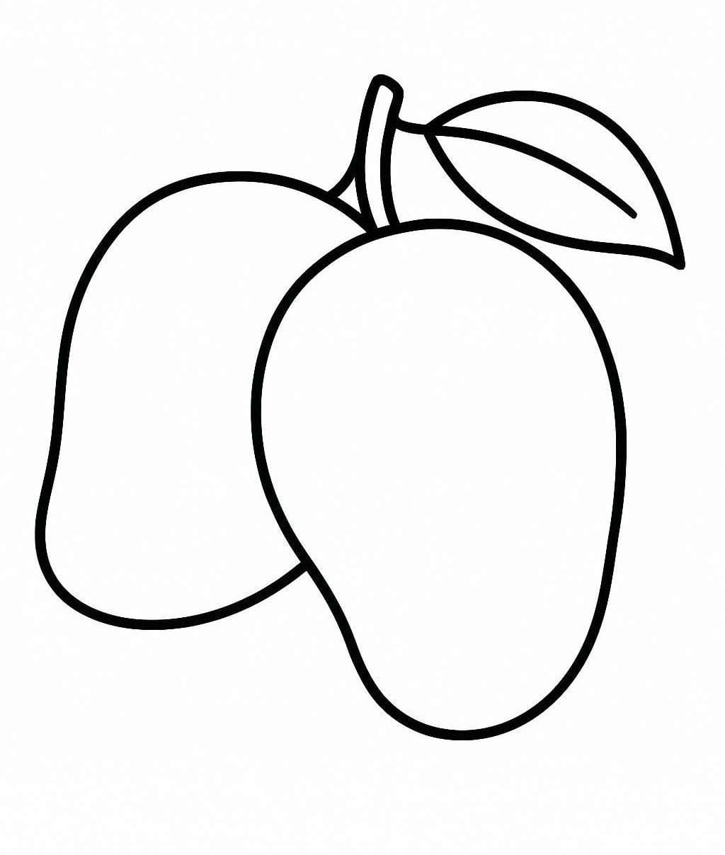 Çizmek Mango 8 Boyama Sayfası