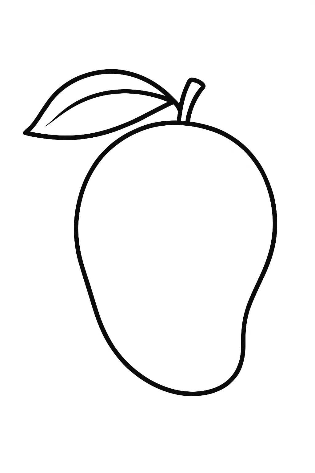 Çizmek Mango Ücretsiz Yazdırılabilir Boyama Sayfası