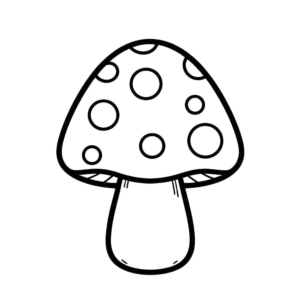 Çizmek Mantar Ücretsiz yazdırılabilir Boyama Sayfası