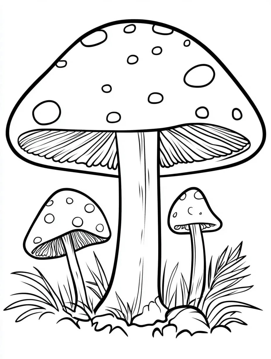 Çizmek Mantar çocuklar için