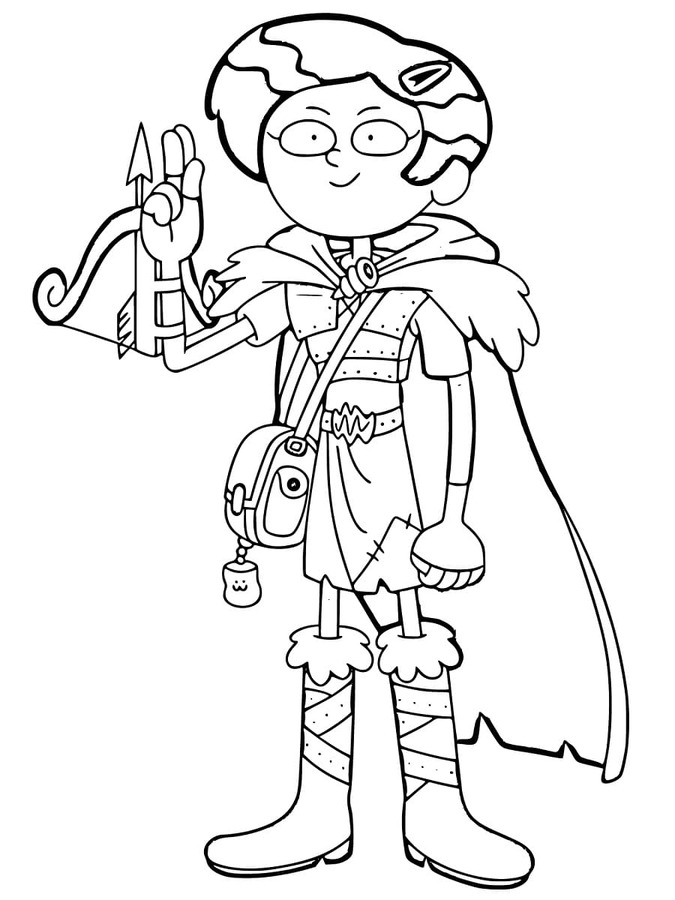 Çizmek Marcy Wu itibaren Amfibiya Boyama Sayfası