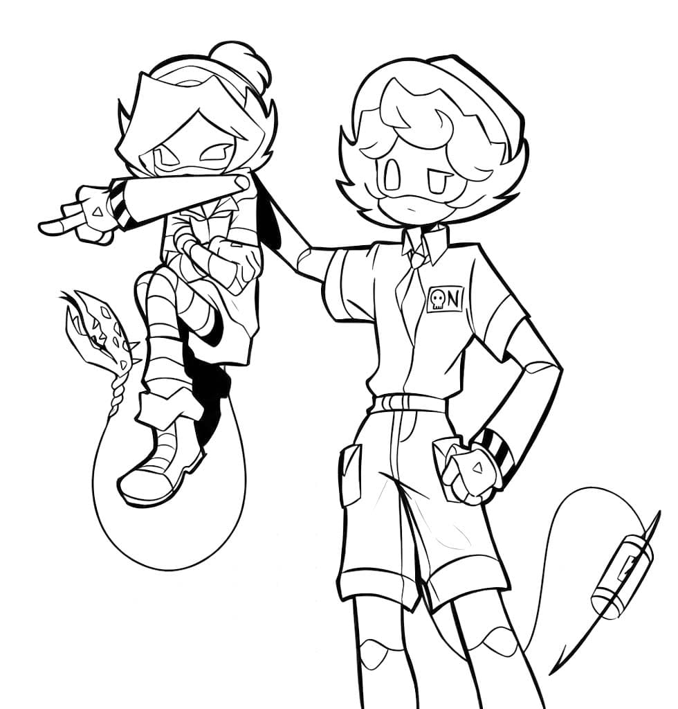 Çizmek Murder Drones ücretsiz yazdırılabilir Boyama Sayfası