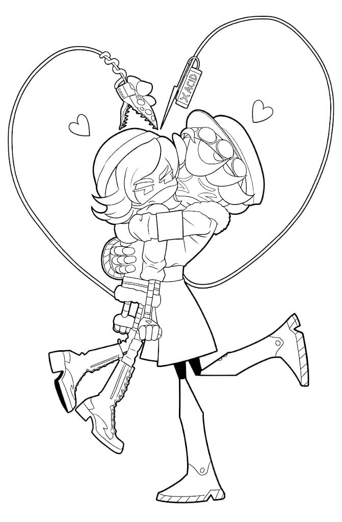 Çizmek Murder Drones Boyama Sayfası