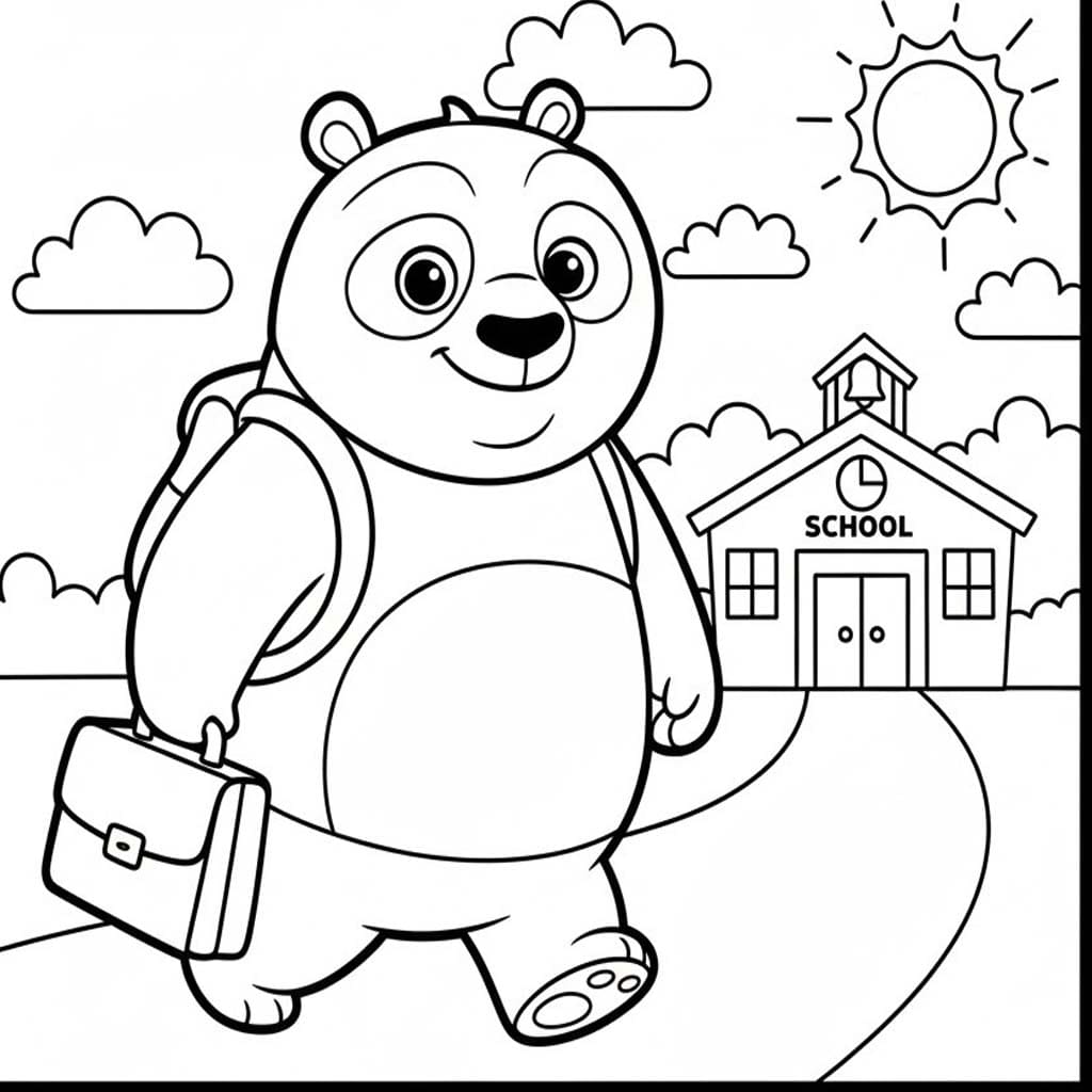 Çizmek Okul 7 Boyama Sayfası