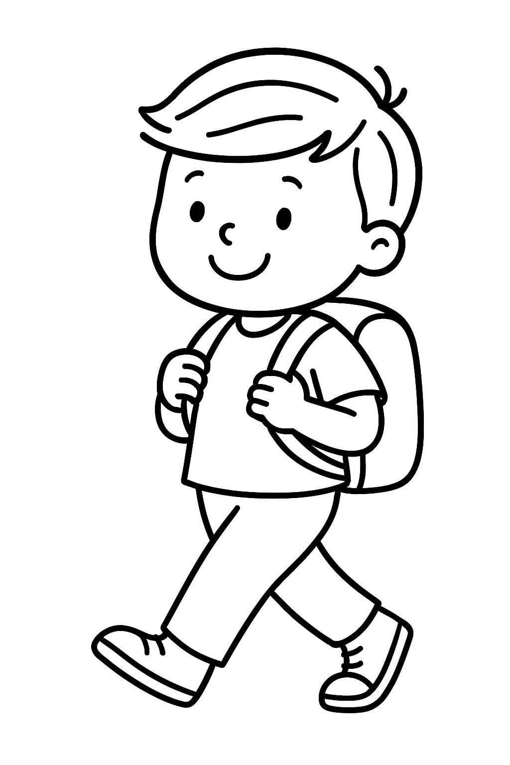 Çizmek Okul temel Boyama Sayfası