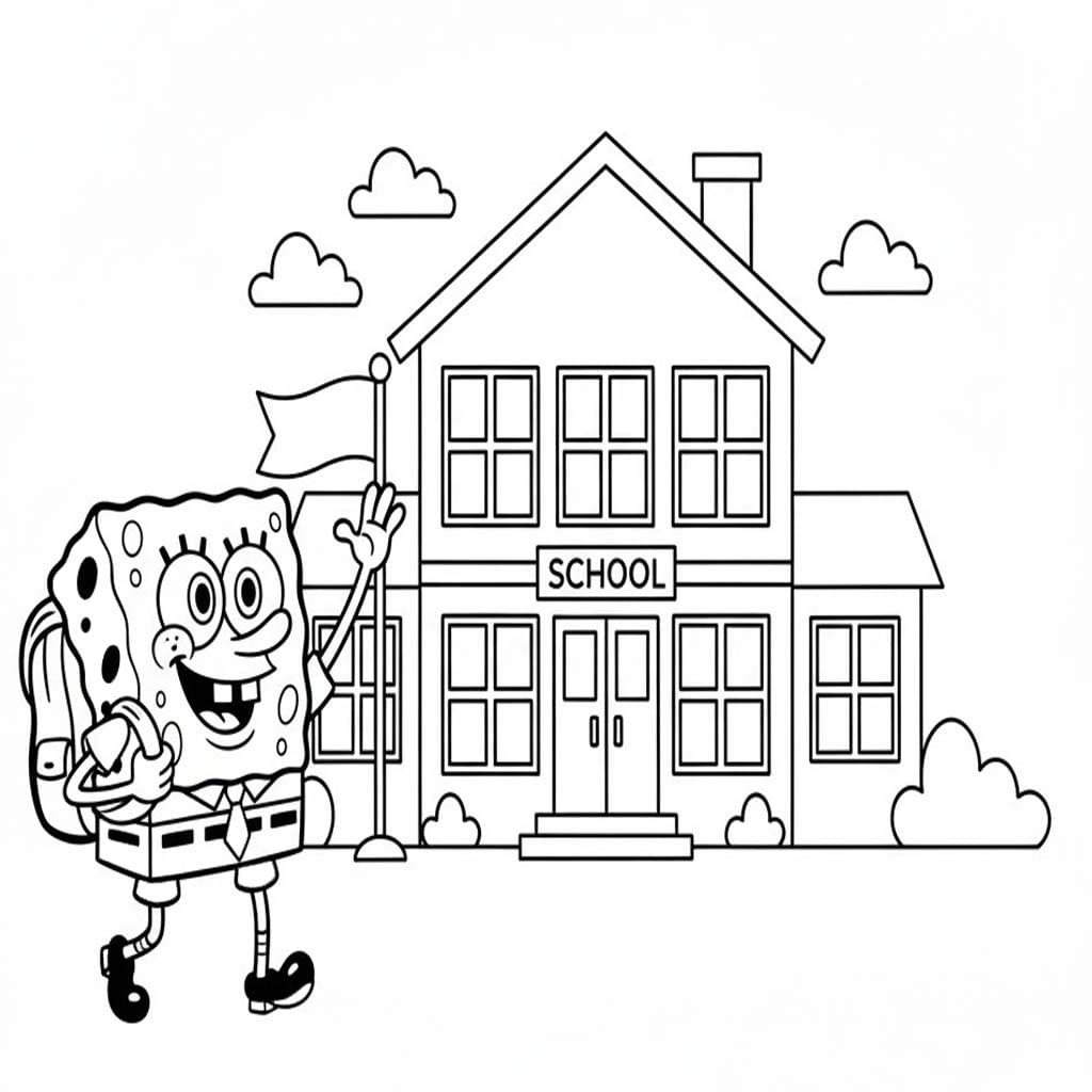 Çizmek Okul ücretsiz yazdırılabilir Boyama Sayfası