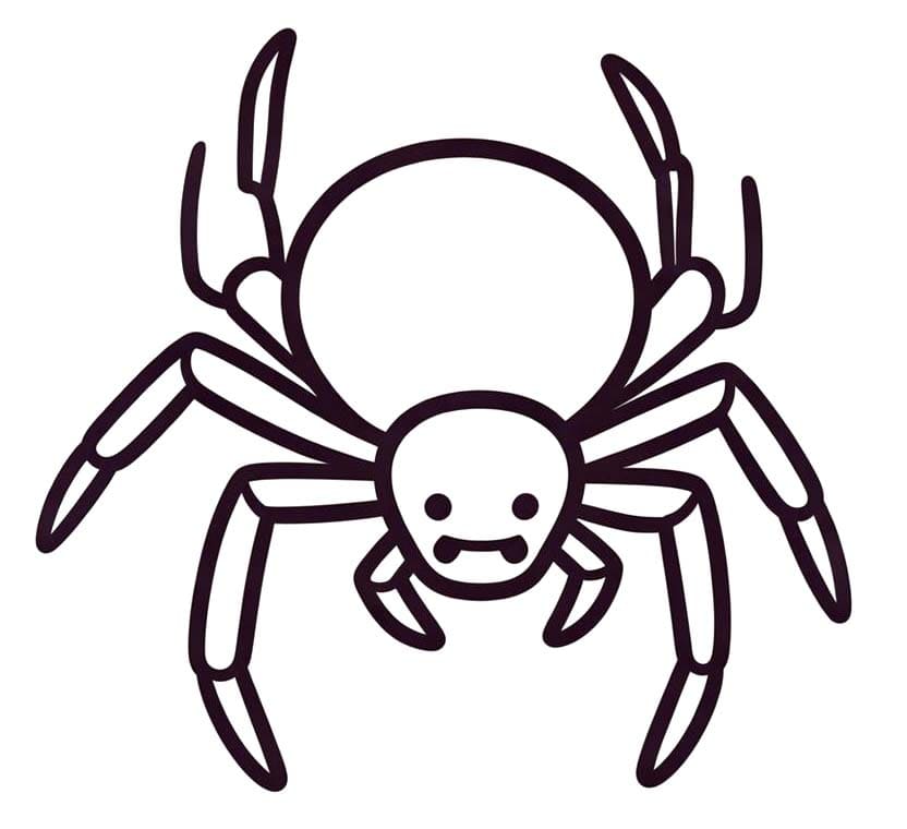 Çizmek Örümcek kolay