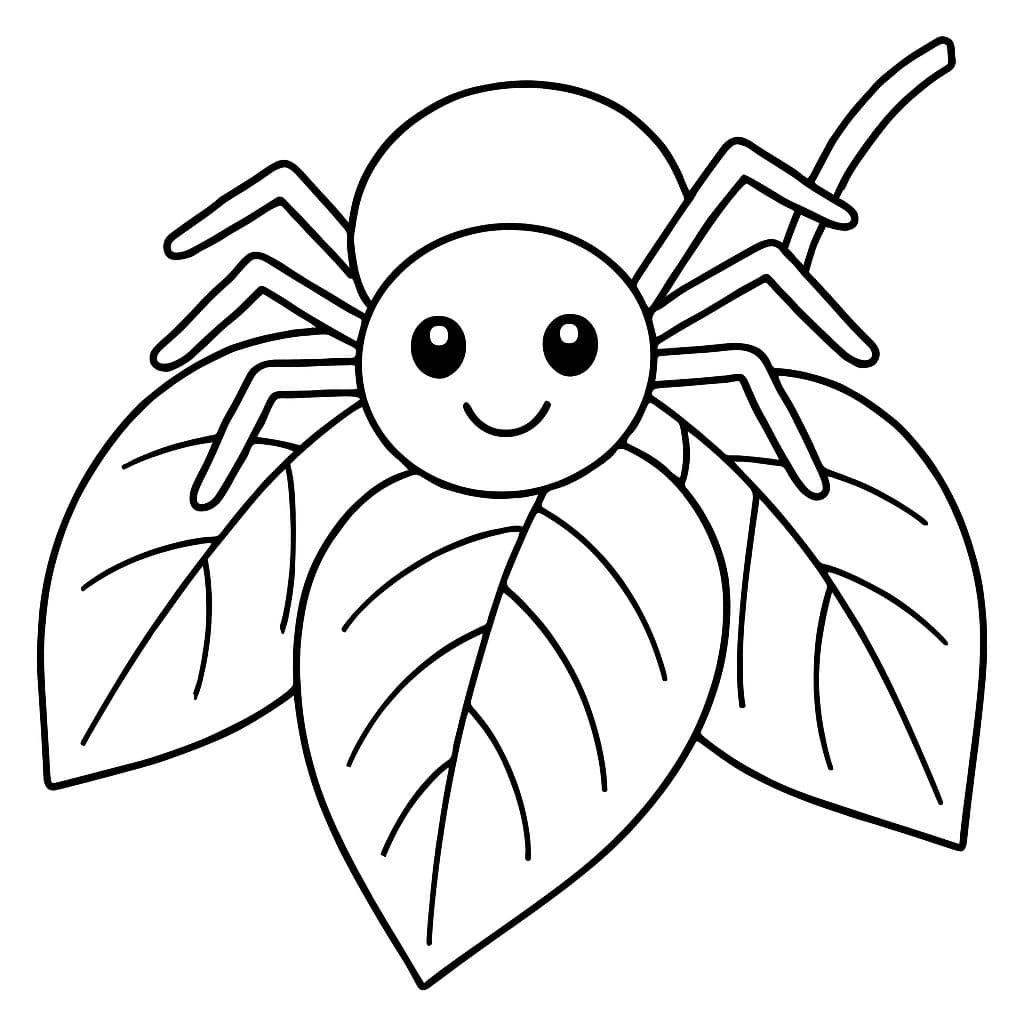 Çizmek Örümcek yazdırılabilir