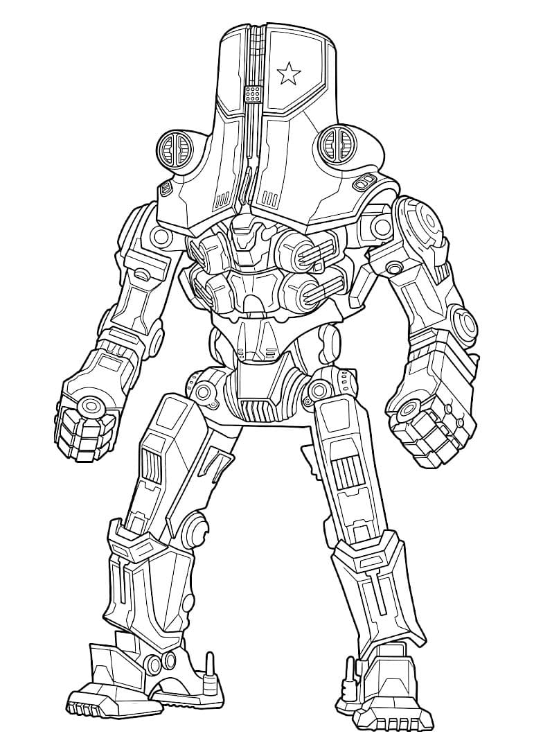 Çizmek Pasifik Savaşı ücretsiz Boyama Sayfası