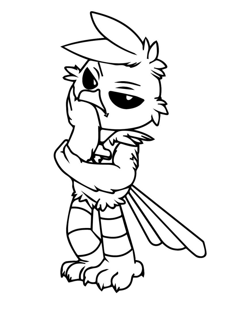 Çizmek Poe itibaren Nightmare Critters Boyama Sayfası