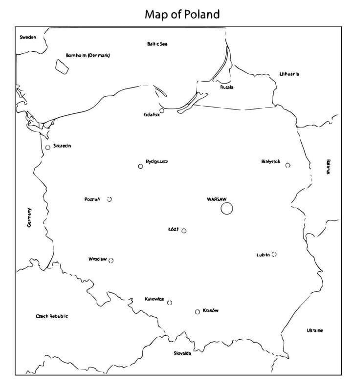 Çizmek Polonya Ücretsiz Boyama Sayfası