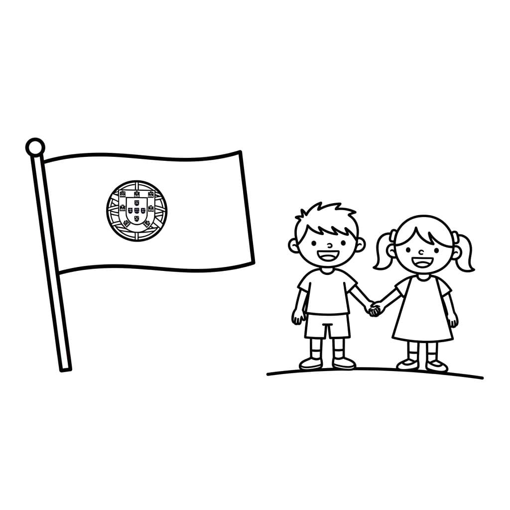 Çizmek Portekiz yazdırılabilir Boyama Sayfası