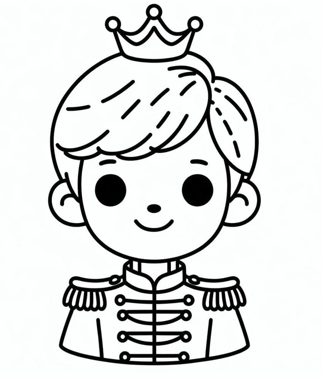 Çizmek Prens ücretsiz temel Boyama Sayfası