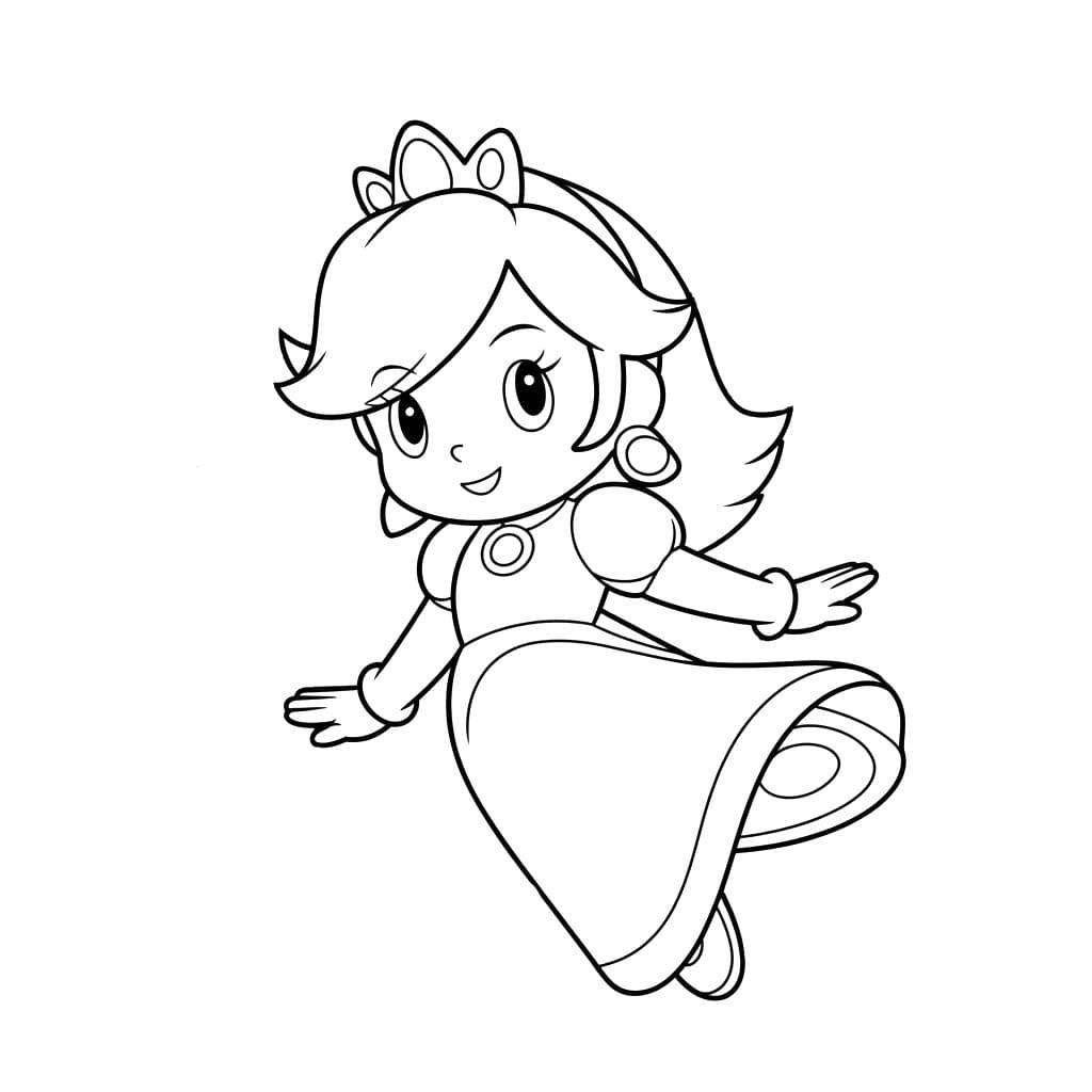 Çizmek Rosalina 7 Boyama Sayfası