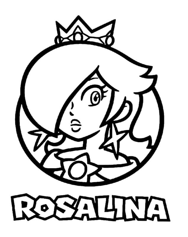Rosalina Boyama Sayfası