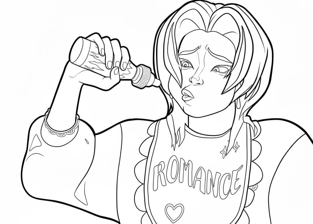 Çizmek Saja Boys Temel Boyama Sayfası