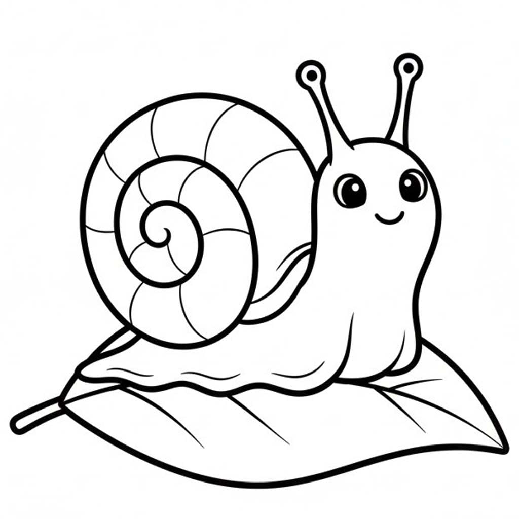 Çizmek Salyangoz kolay