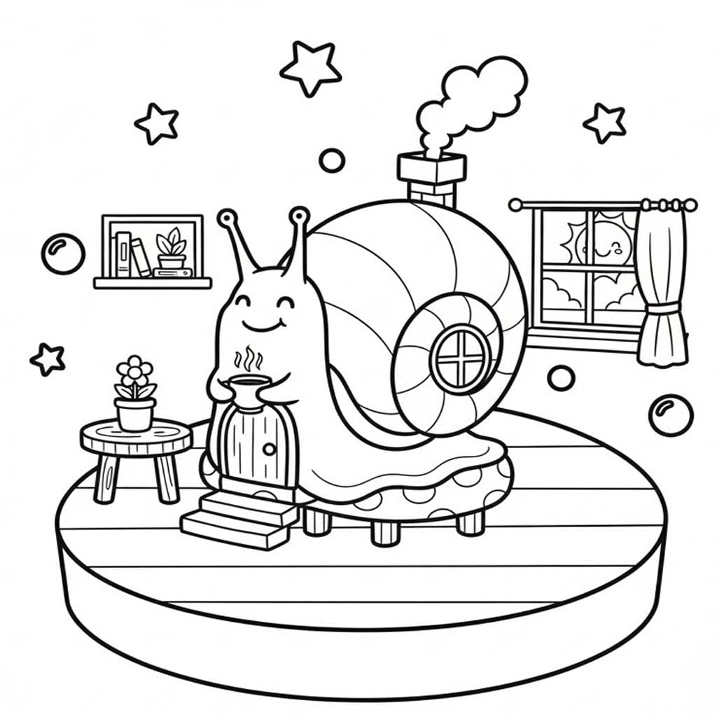 Çizmek Salyangoz temel