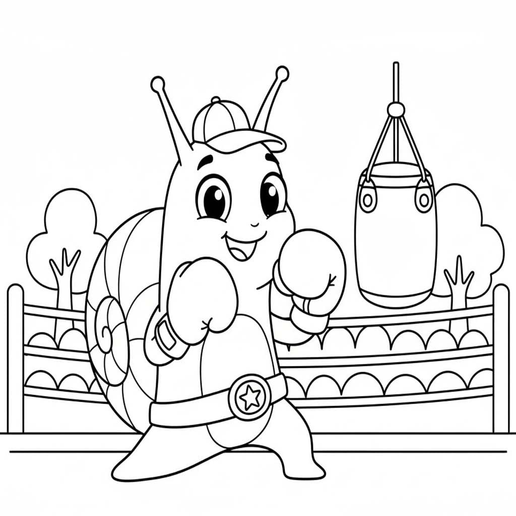 Çizmek Salyangoz yazdırılabilir