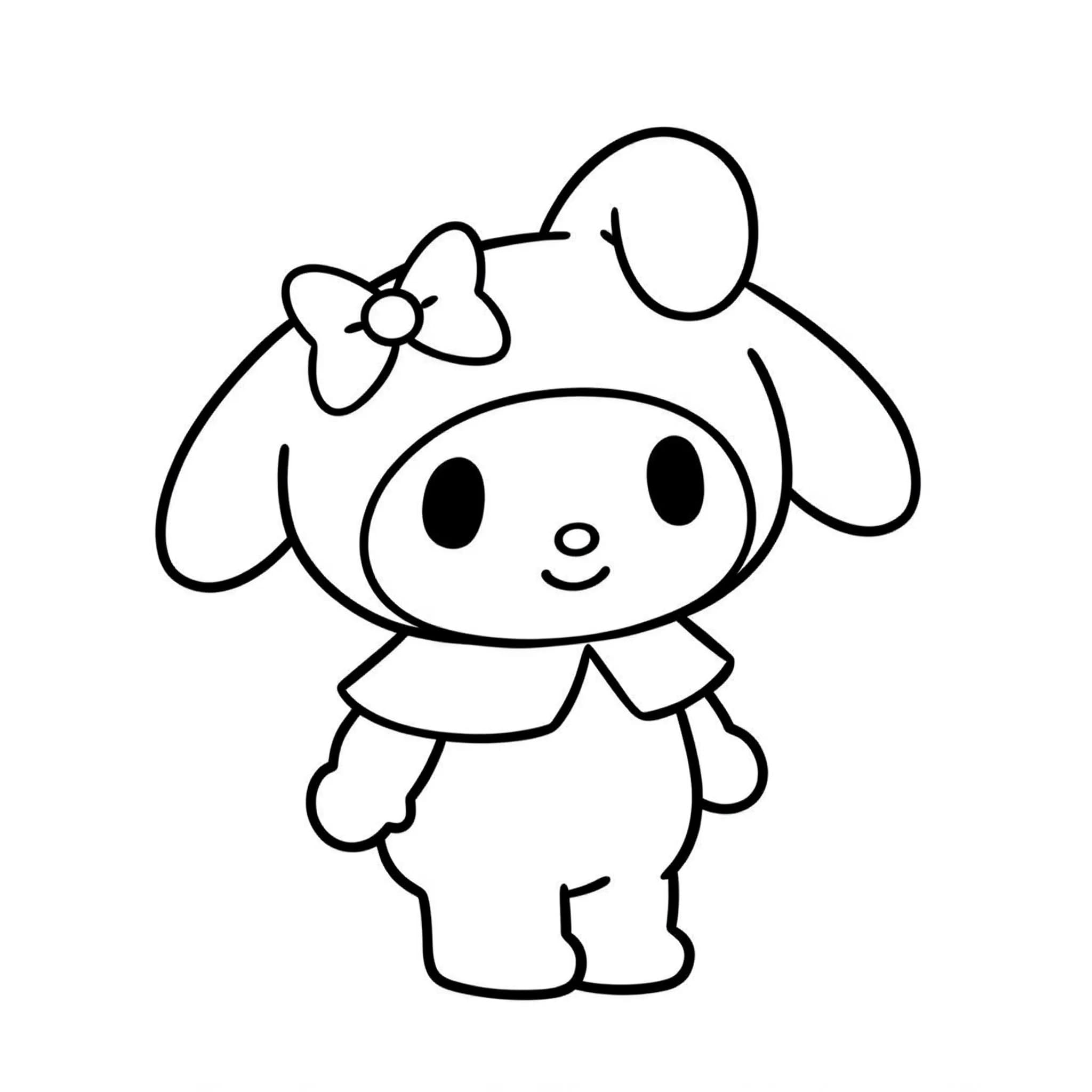 Çizmek Sanrio 3 Boyama Sayfası