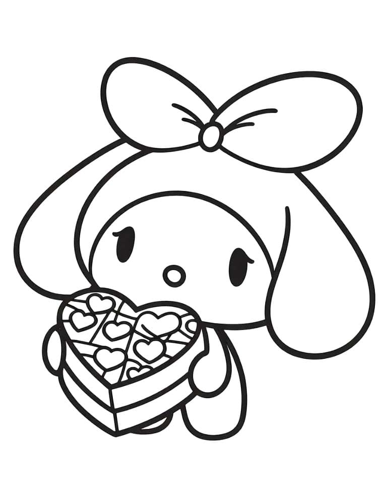 Çizmek Sanrio 8 Boyama Sayfası