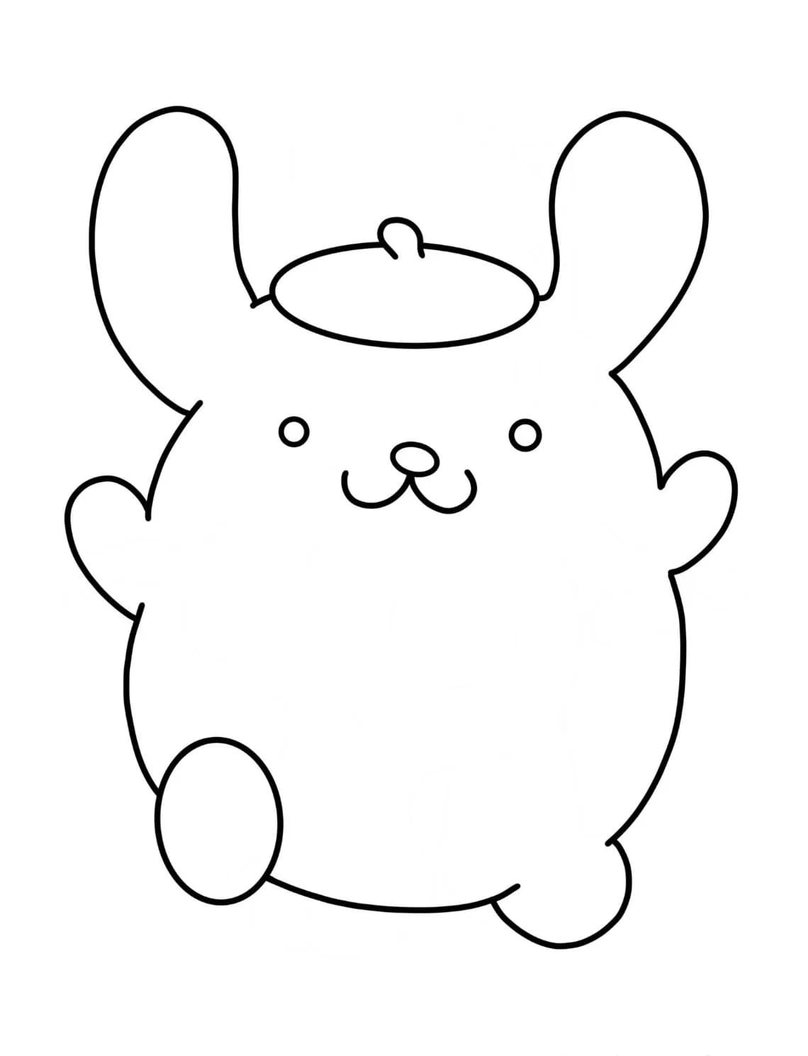 Çizmek Sanrio çocuklar için ücretsiz yazdırılabilir Boyama Sayfası