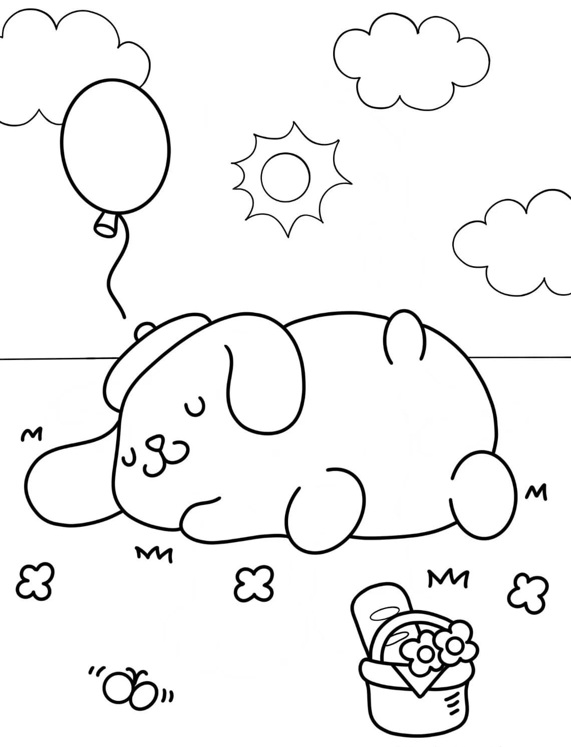 Çizmek Sanrio çok Sevimli Boyama Sayfası