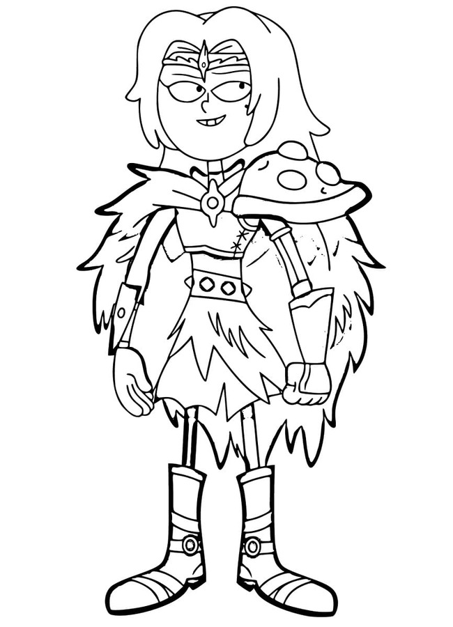 Çizmek Sasha Waybright Boyama Sayfası