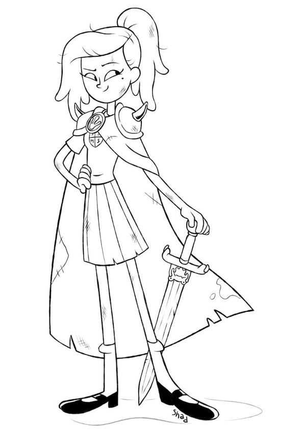 Çizmek Sasha itibaren Disney Amfibiya Boyama Sayfası