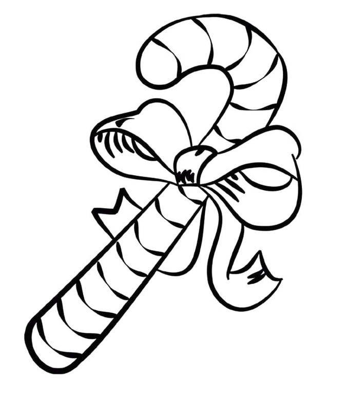 Çizmek Şeker 1 Boyama Sayfası