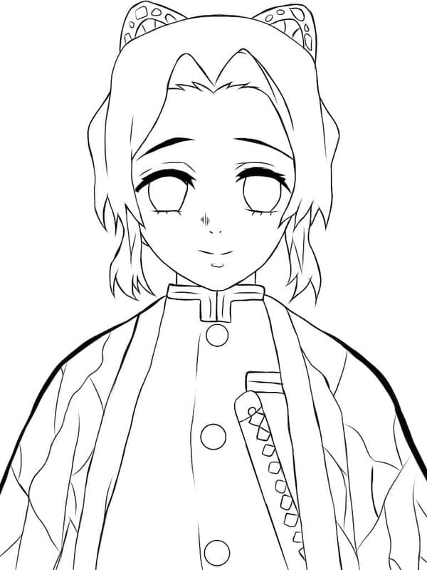 Çizmek Shinobu Kocho iyi Boyama Sayfası