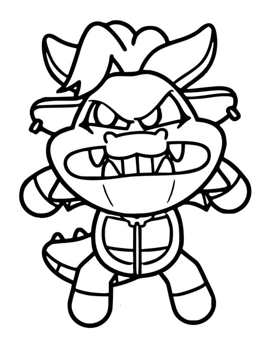 Çizmek Simon Smoke itibaren Nightmare Critters Boyama Sayfası