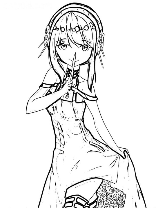 Çizmek Spy x Family 8 Boyama Sayfası