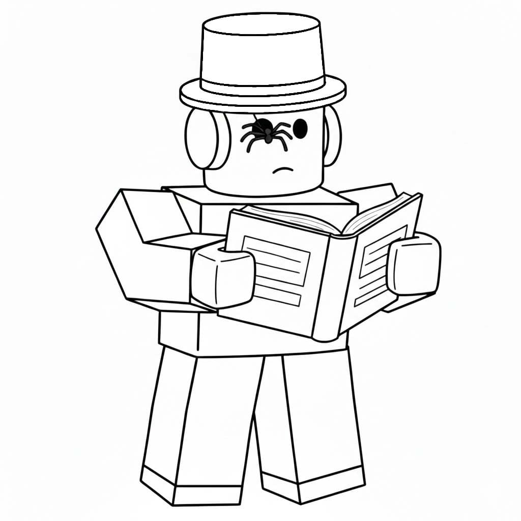 Çizmek SpyderSammy Ücretsiz Boyama Sayfası