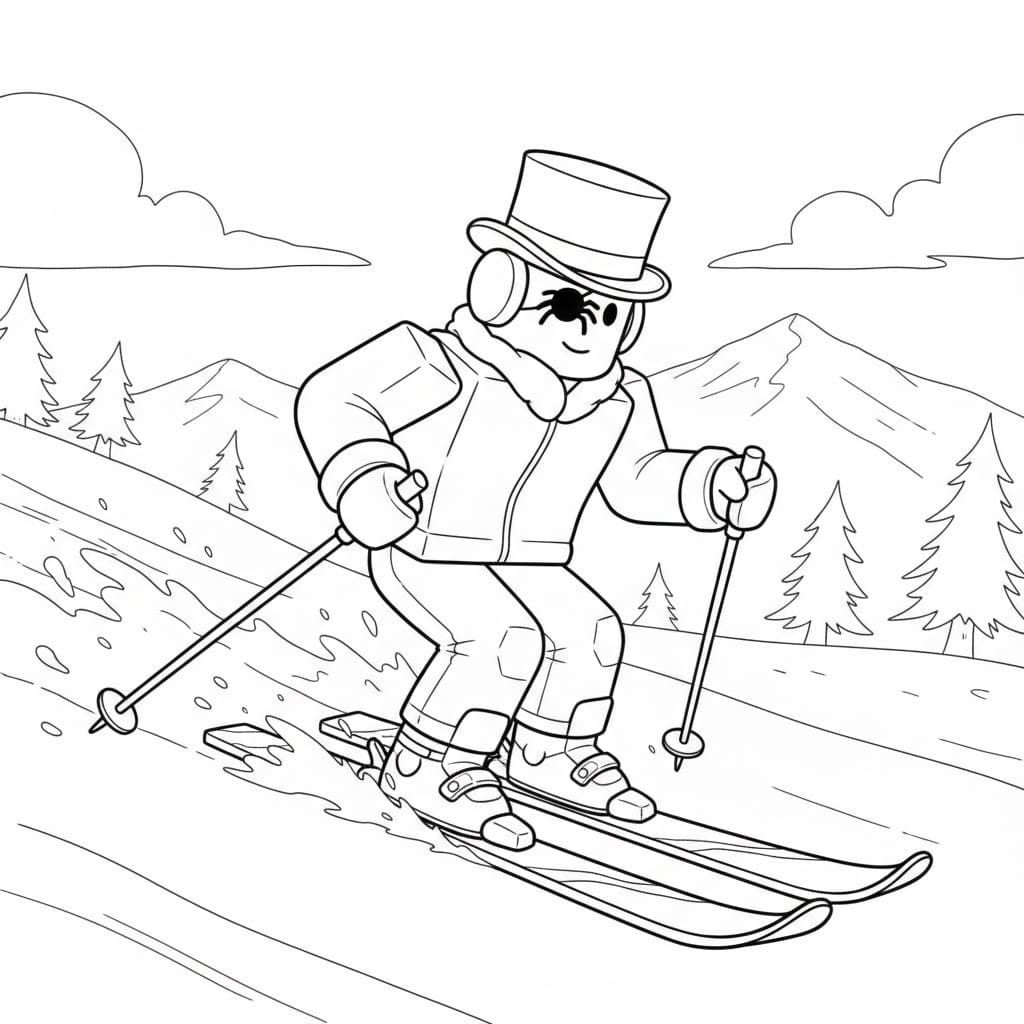 Çizmek SpyderSammy basit Boyama Sayfası