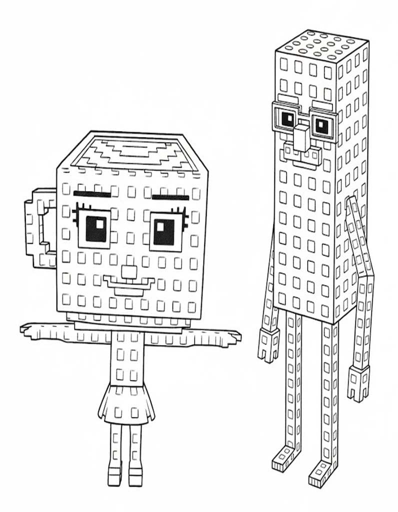 Çizmek Steal a Brainrot 3 Boyama Sayfası