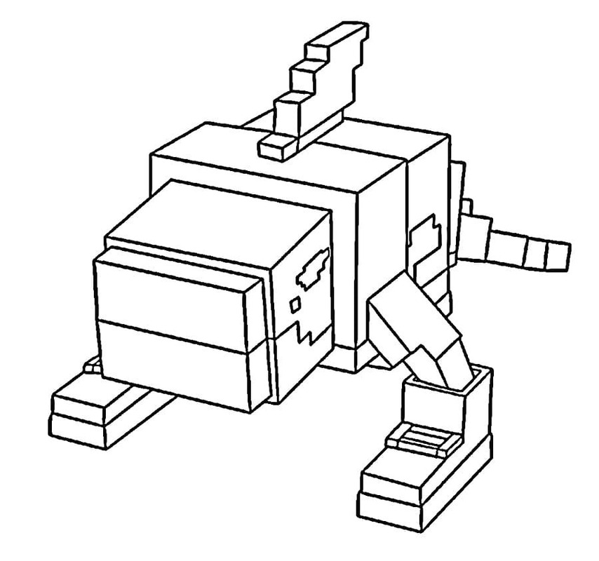Çizmek Steal a Brainrot çocuklar için basit Boyama Sayfası