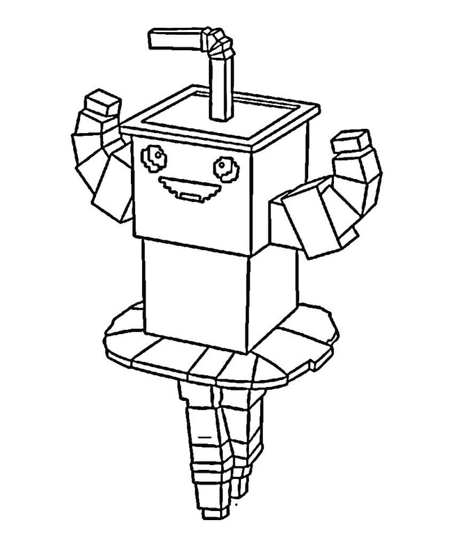 Çizmek Steal a Brainrot oyun Boyama Sayfası