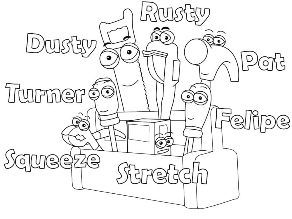 Çizmek Tamirci Manny kolay Boyama Sayfası