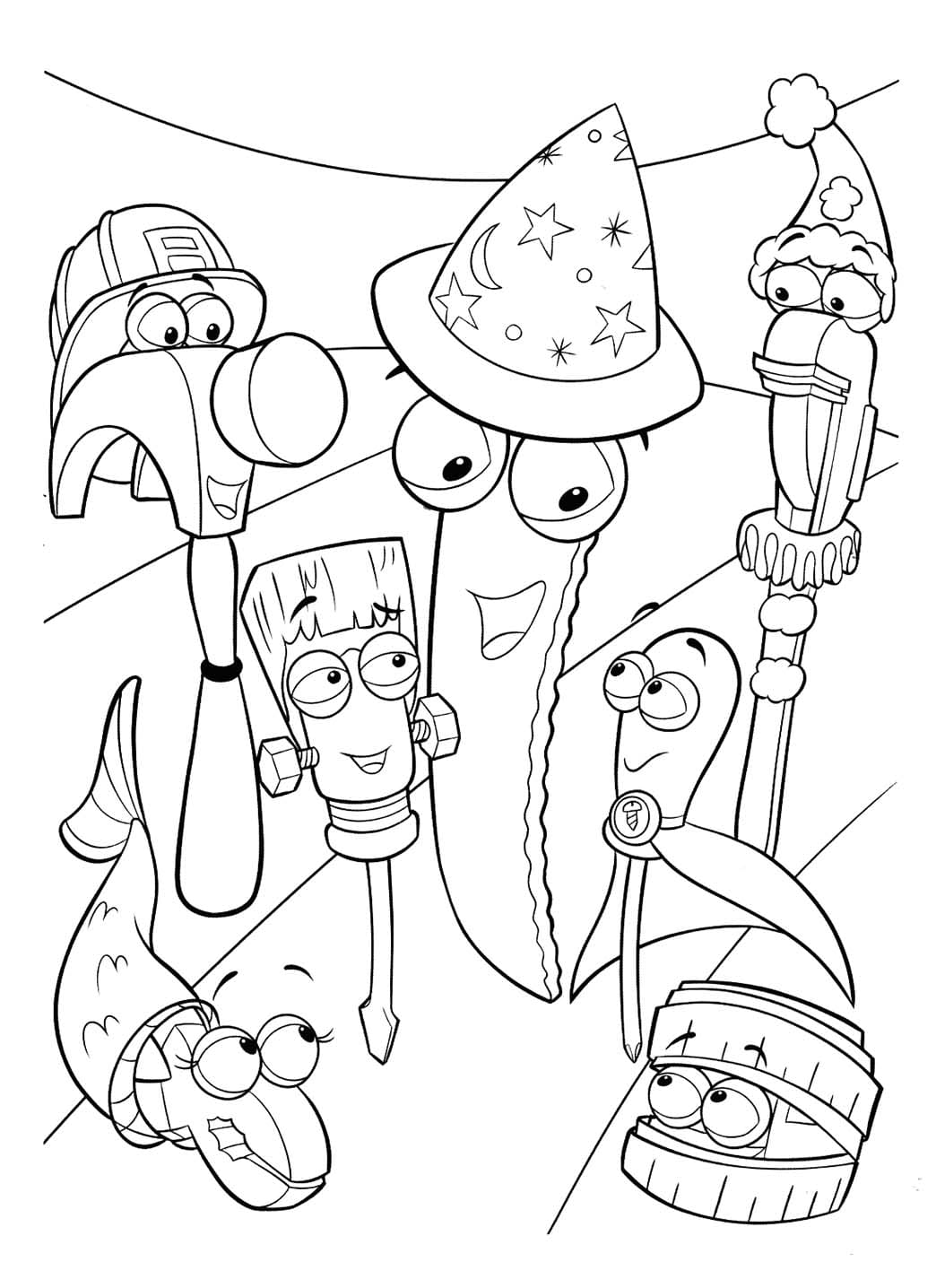 Çizmek Tamirci Manny Boyama Sayfası