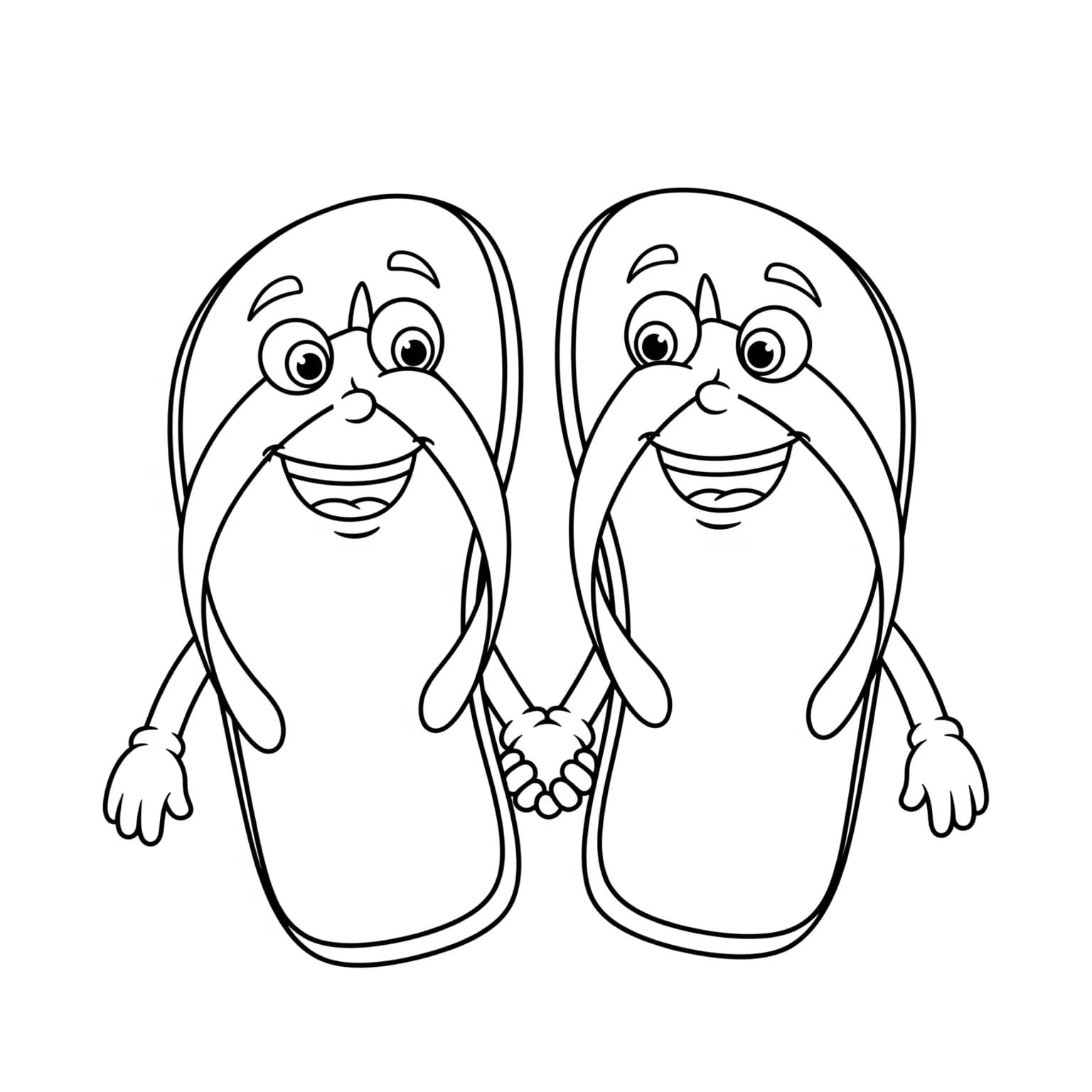 Çizmek Terlik Ücretsiz yazdırılabilir Boyama Sayfası