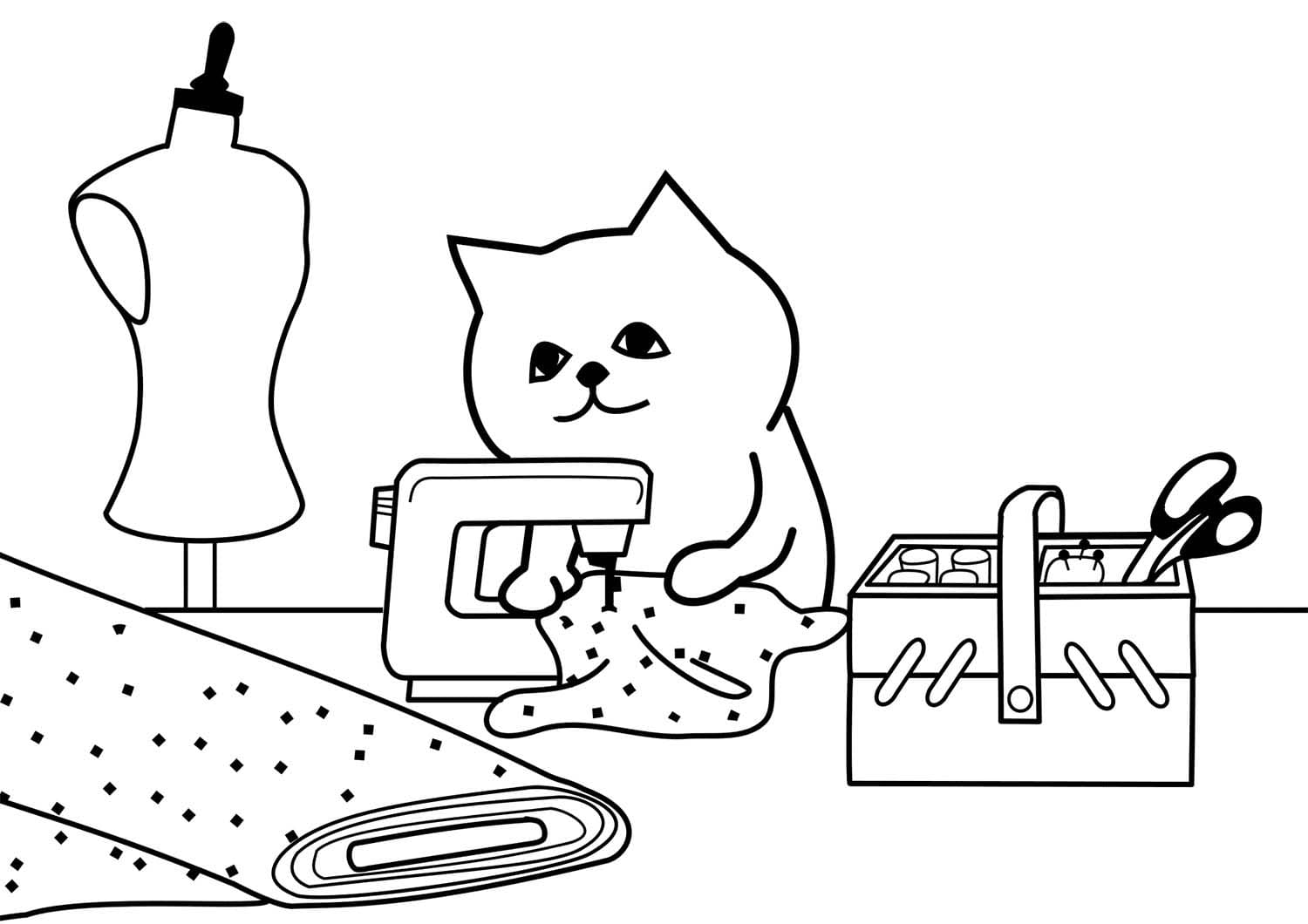 Çizmek Terzi 2 Boyama Sayfası