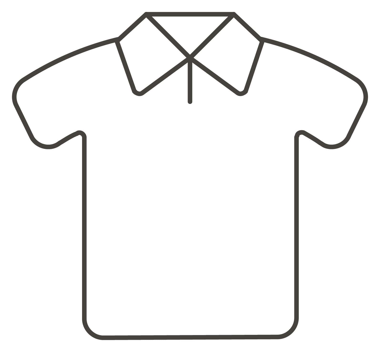 Çizmek Tişört 3 Boyama Sayfası