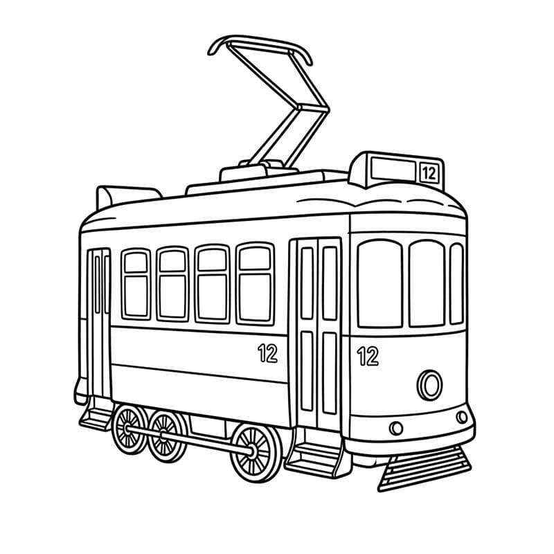 Tramvay Boyama Sayfaları