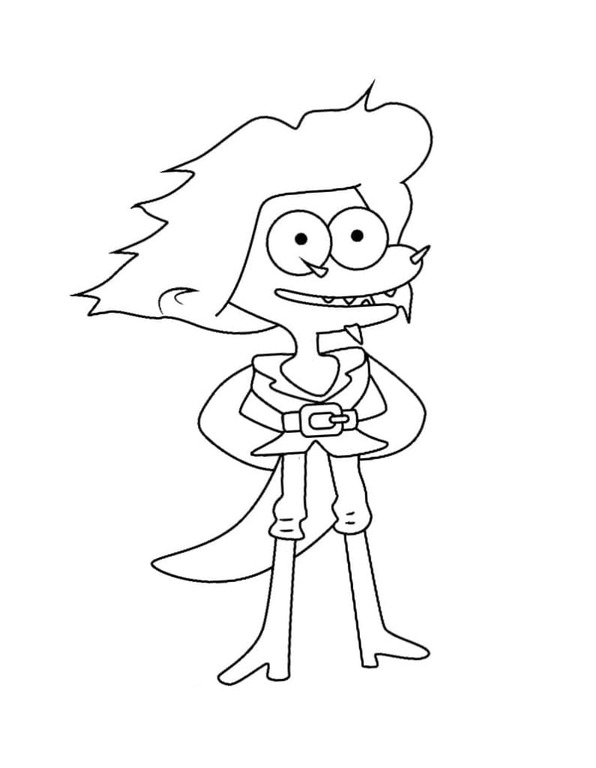 Çizmek Tritonio itibaren Amfibiya Boyama Sayfası