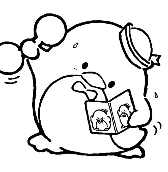 Çizmek Tuxedo Sam güçlü Boyama Sayfası