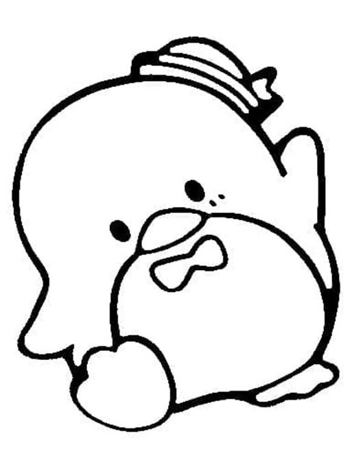 Çizmek Tuxedo Sam sallıyor Boyama Sayfası